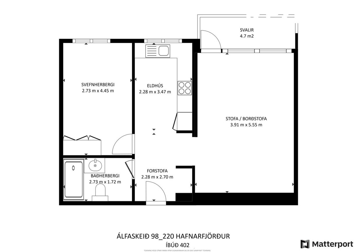 Álfaskeið 98 - 0402, 220 Hafnarfjörður
