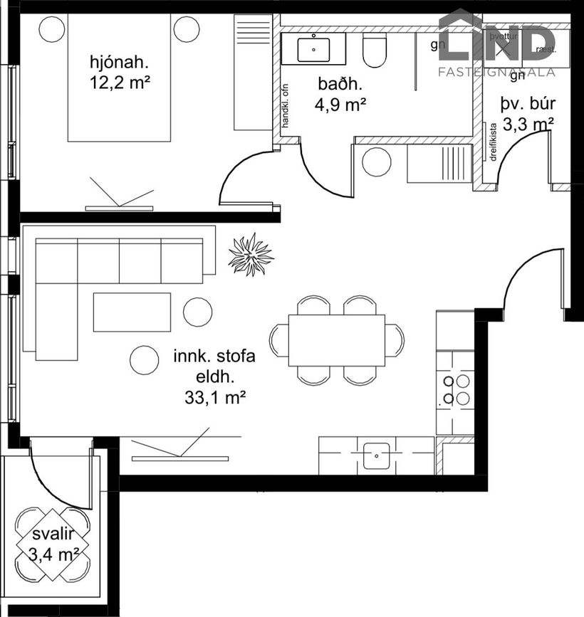 Gjúkabryggja 10, 110 Reykjavík