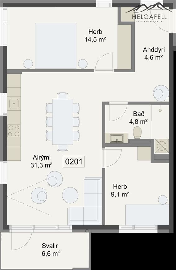 Austurmörk 28A, 810 Hveragerði