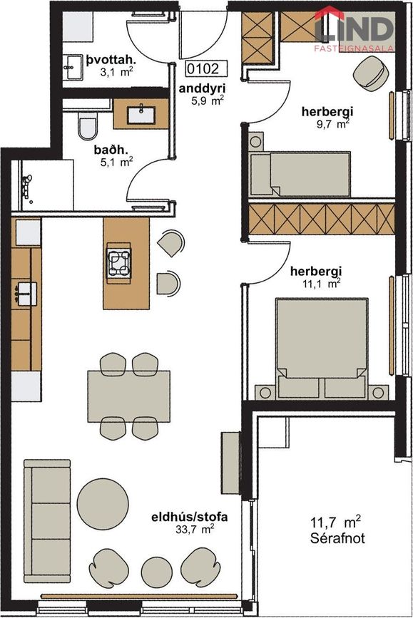 Hringhamar 13, 221 Hafnarfjörður
