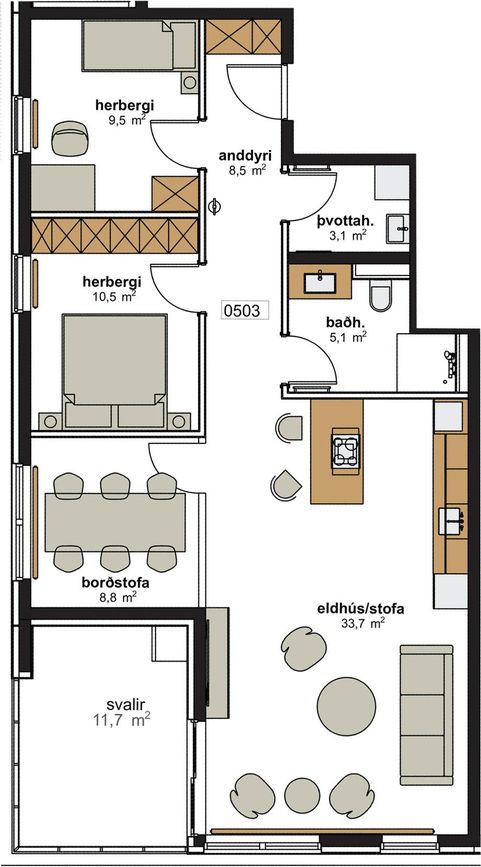 Hringhamar 17, 221 Hafnarfjörður