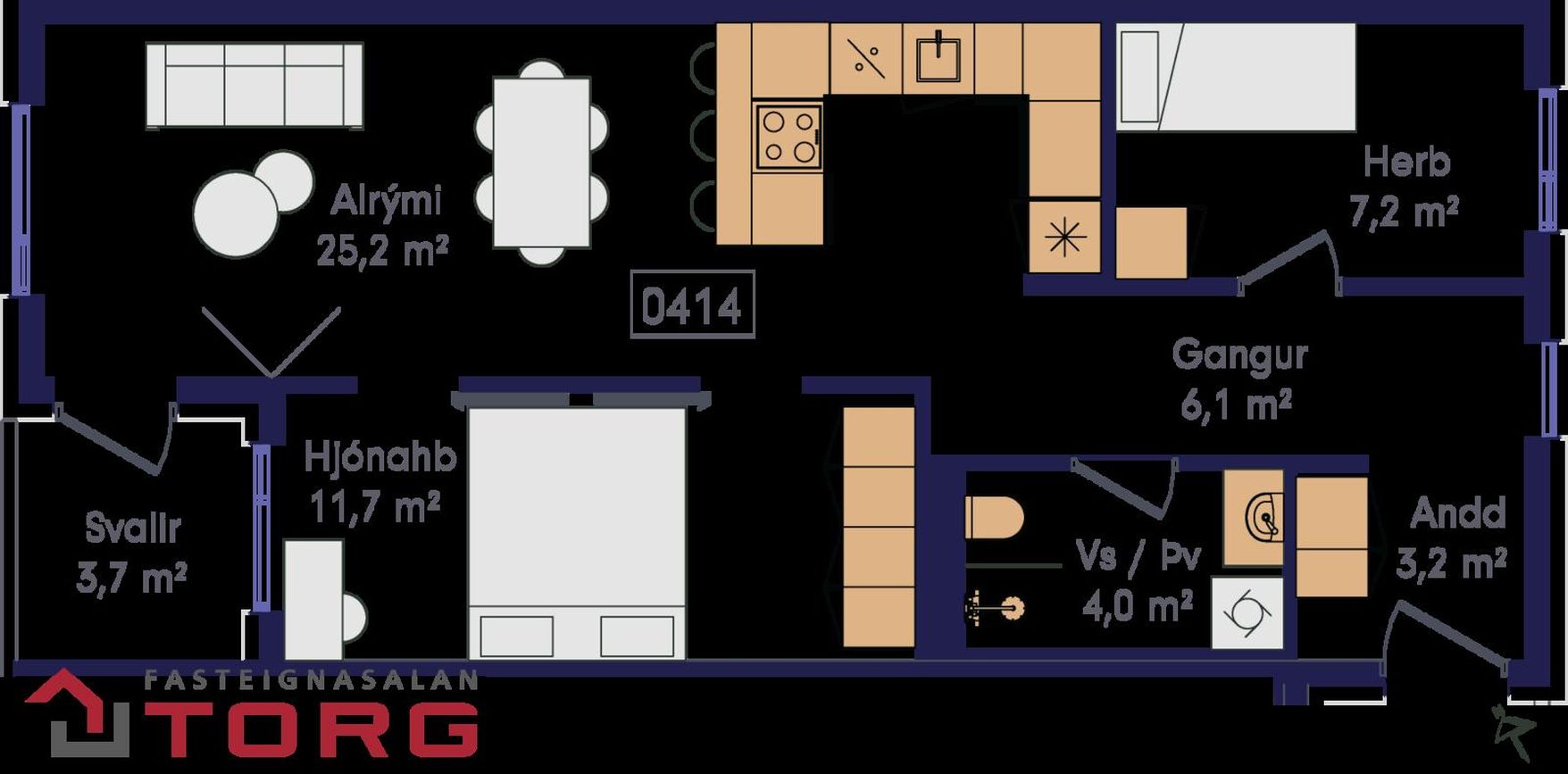 Laugavegur 168D - 0414, 105 Reykjavík
