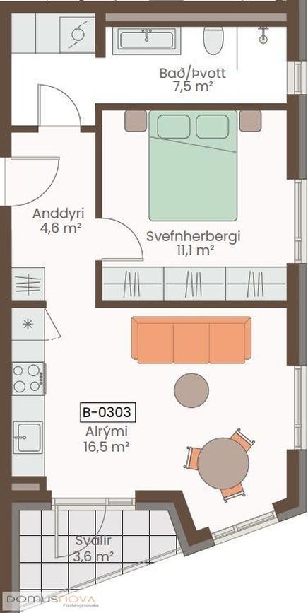 Jöfursbás 3B, 112 Reykjavík