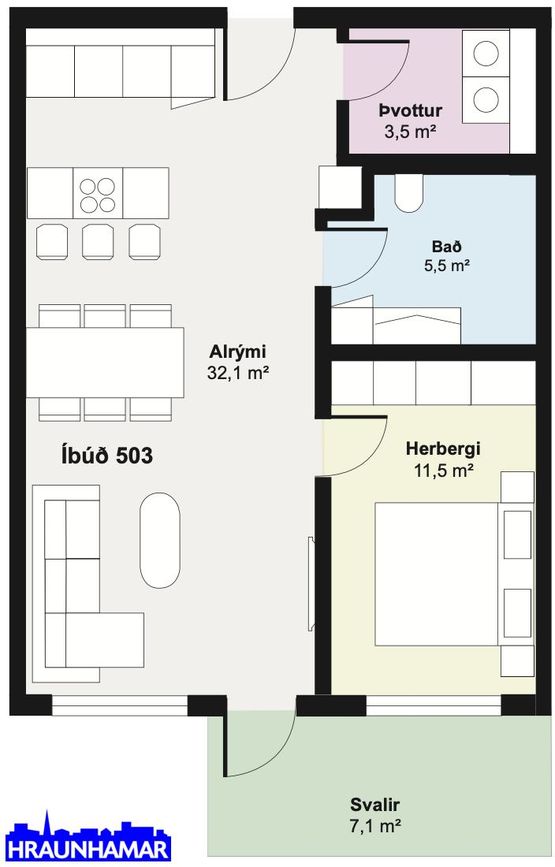 Baughamar 5, 221 Hafnarfjörður