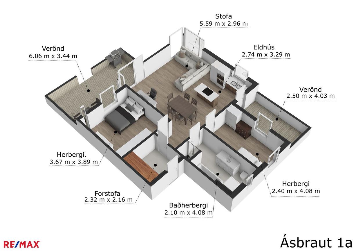 Ásbraut 1A, 200 Kópavogur