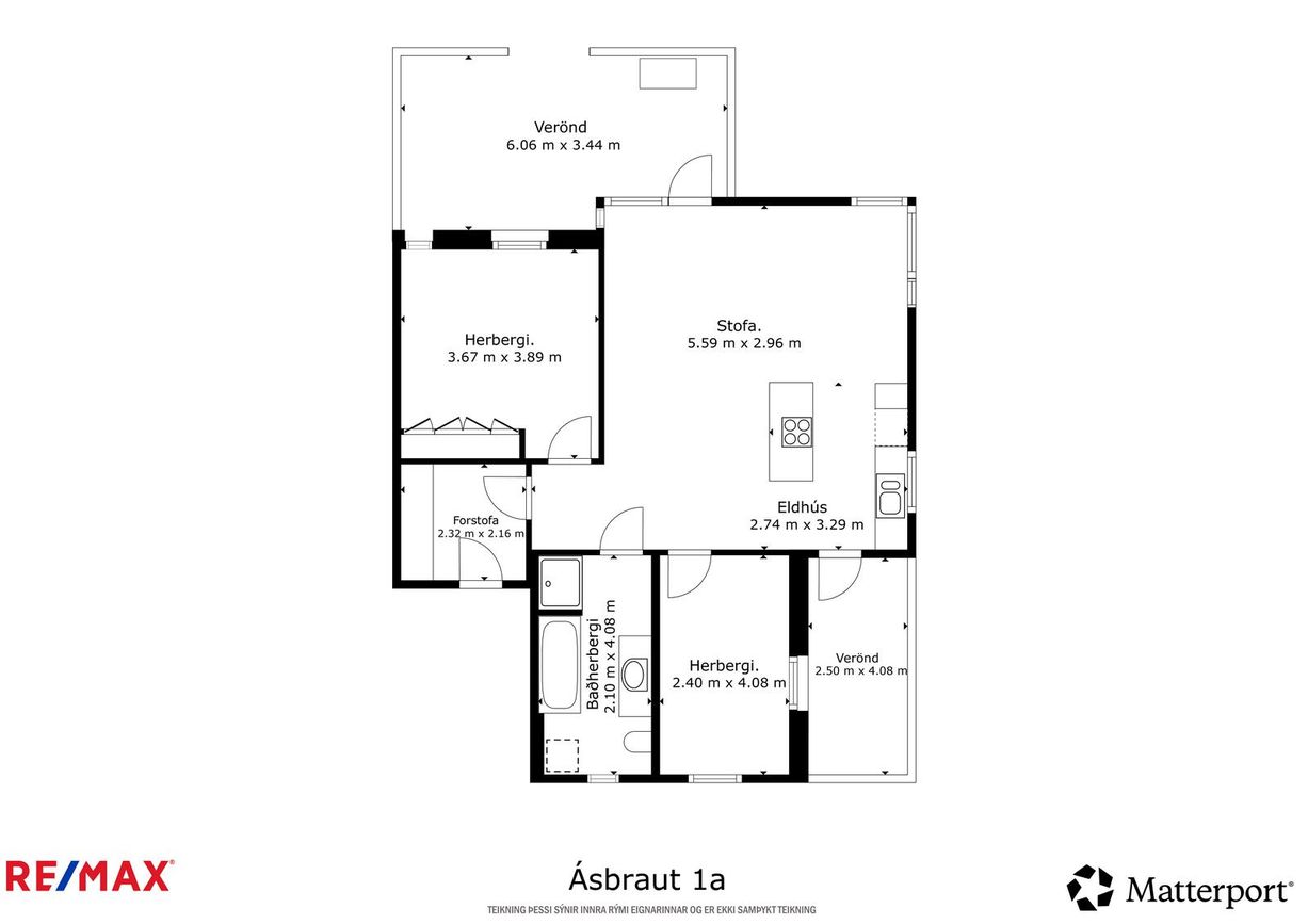 Ásbraut 1A, 200 Kópavogur