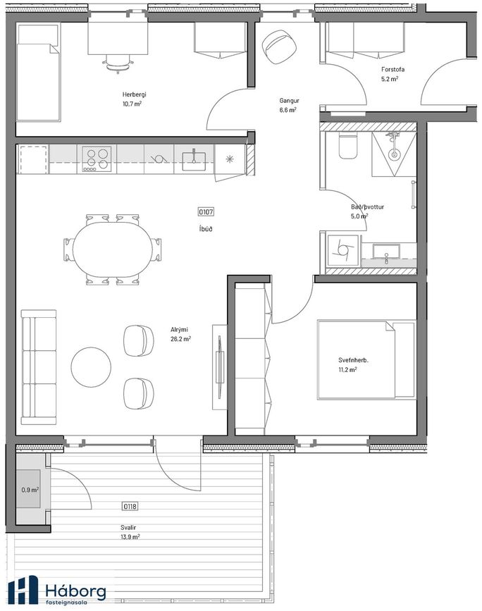 Garðabraut 1B, 300 Akranes