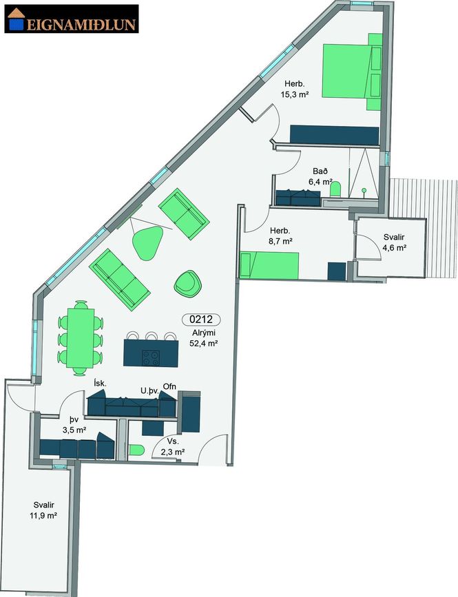 Vetrarbraut 2C, 210 Garðabær