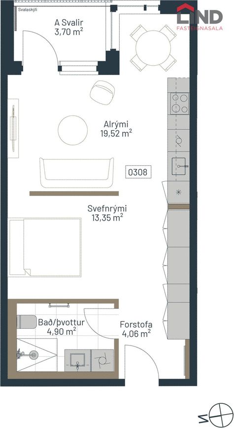Hafnarbraut 18B, 200 Kópavogur