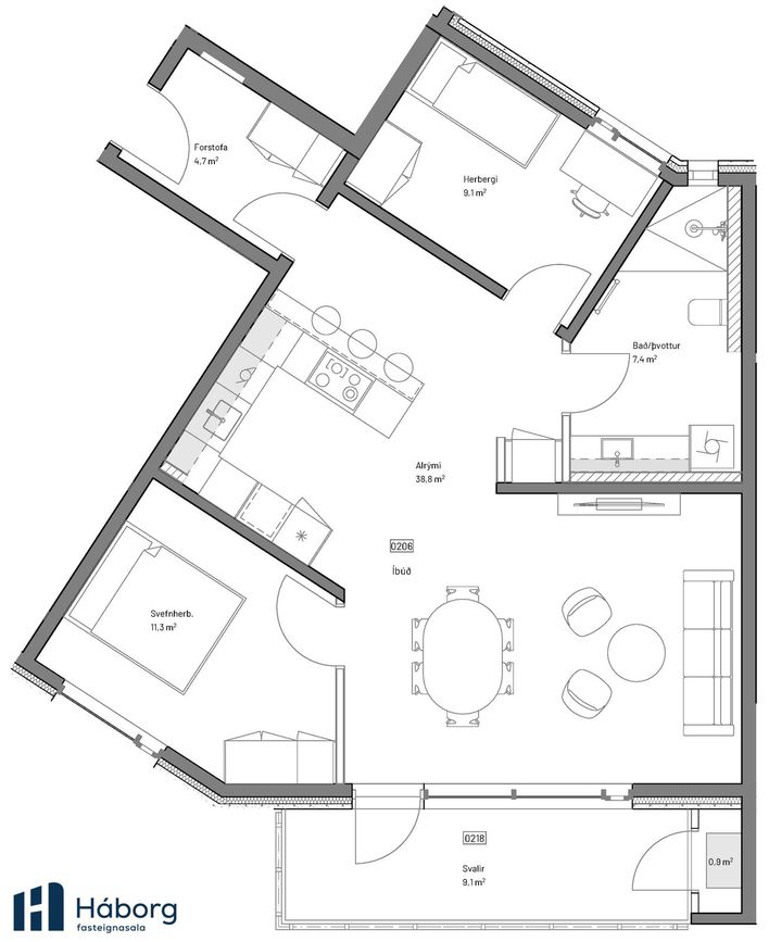 Garðabraut 1A, 300 Akranes