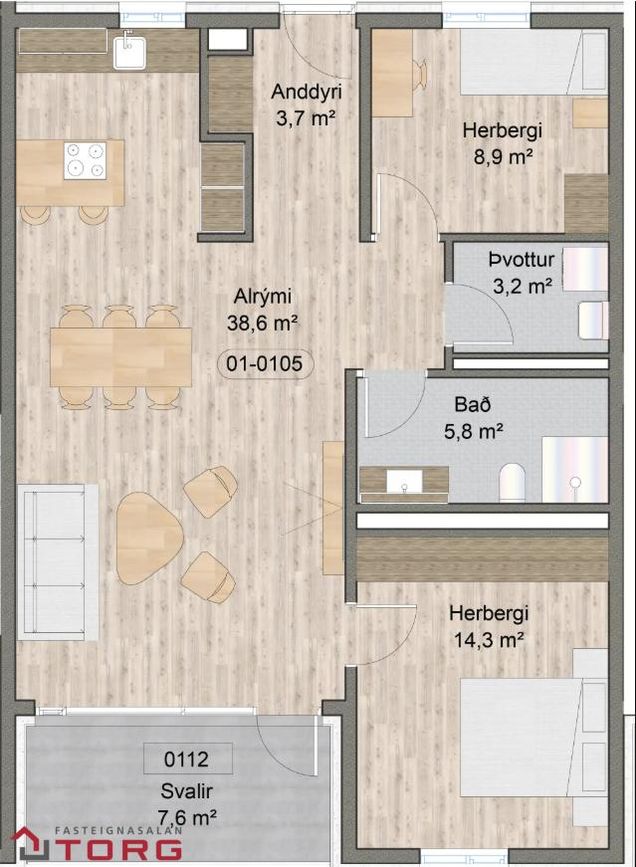 Asparlaut 1, 230 Reykjanesbær