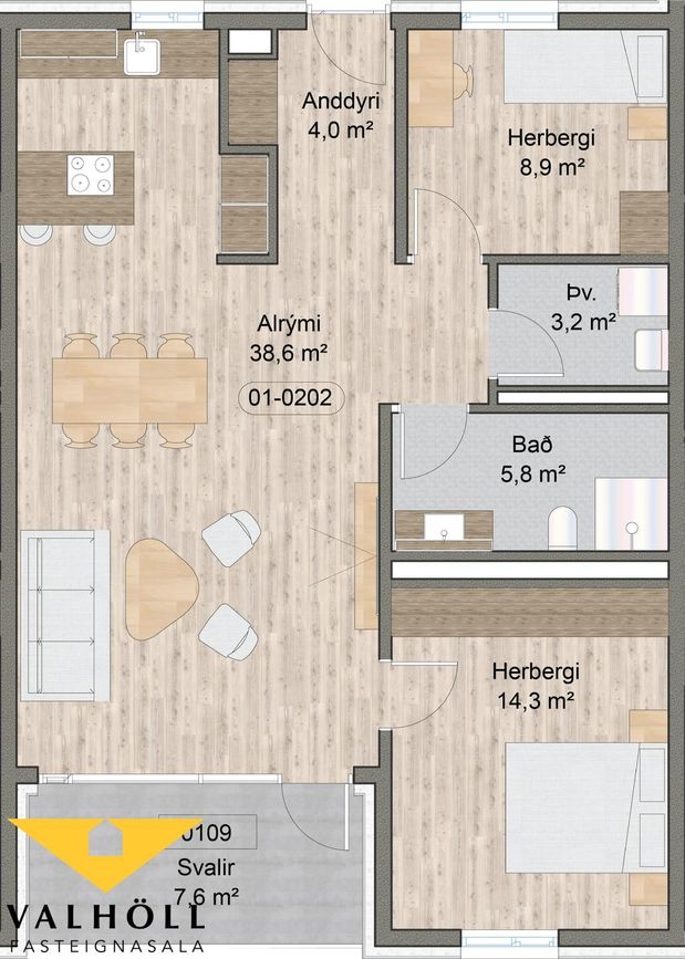 Asparlaut 1, 230 Reykjanesbær