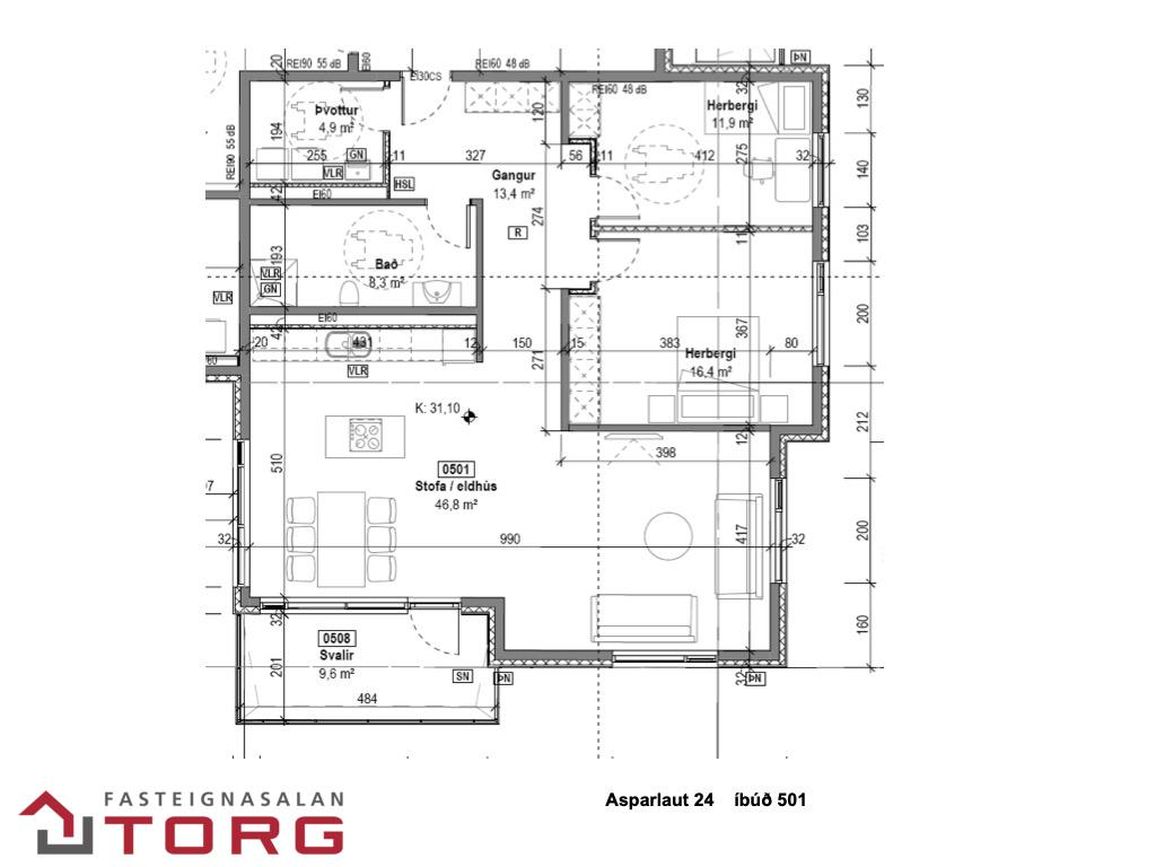 Asparlaut 24, 230 Reykjanesbær