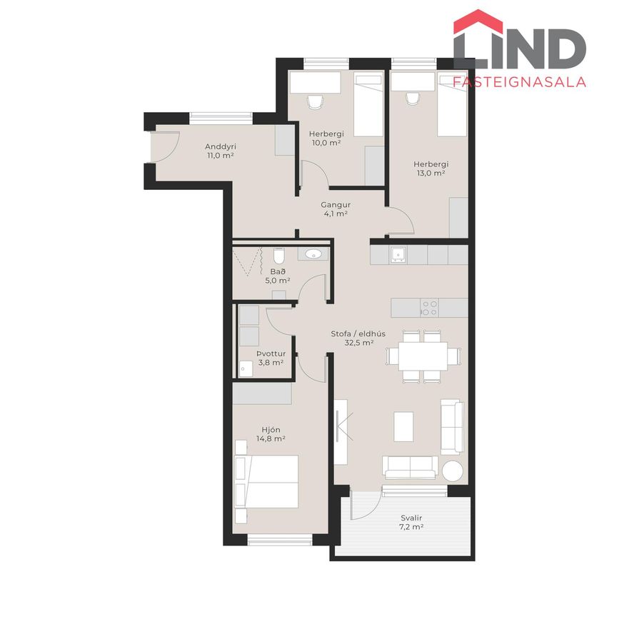 Fálkahlíð 5 - 0420, 102 Reykjavík