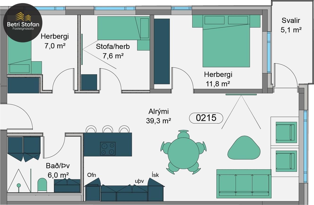 Vetrarbraut 4 - 0315, 210 Garðabær