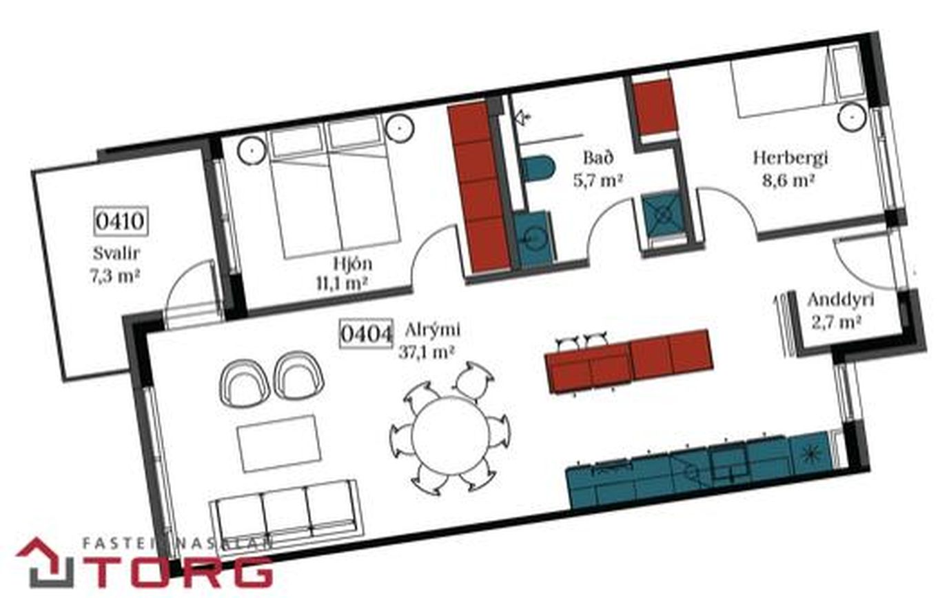 Áshamar 20 - 0404, 221 Hafnarfjörður
