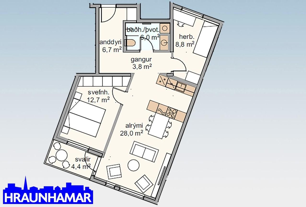 Apalskarð 4A, 221 Hafnarfjörður