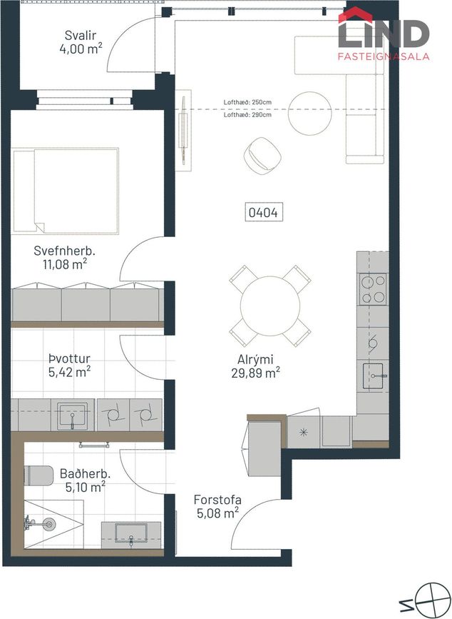 Hafnarbraut 18A - 0404, 200 Kópavogur