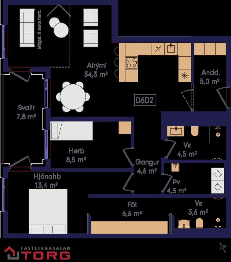 Laugavegur 168A - 0602, 105 Reykjavík