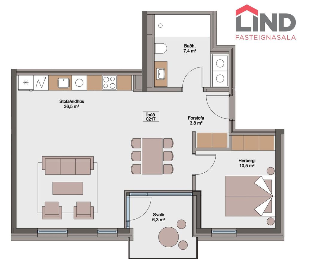 Valshlíð 12 - 0217, 102 Reykjavík