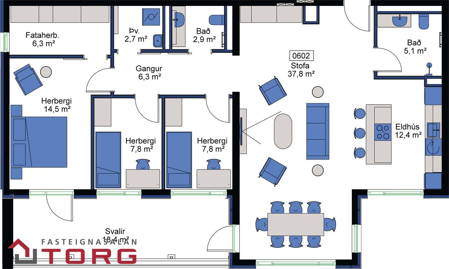 Bolholt 7 - 0602, 105 Reykjavík