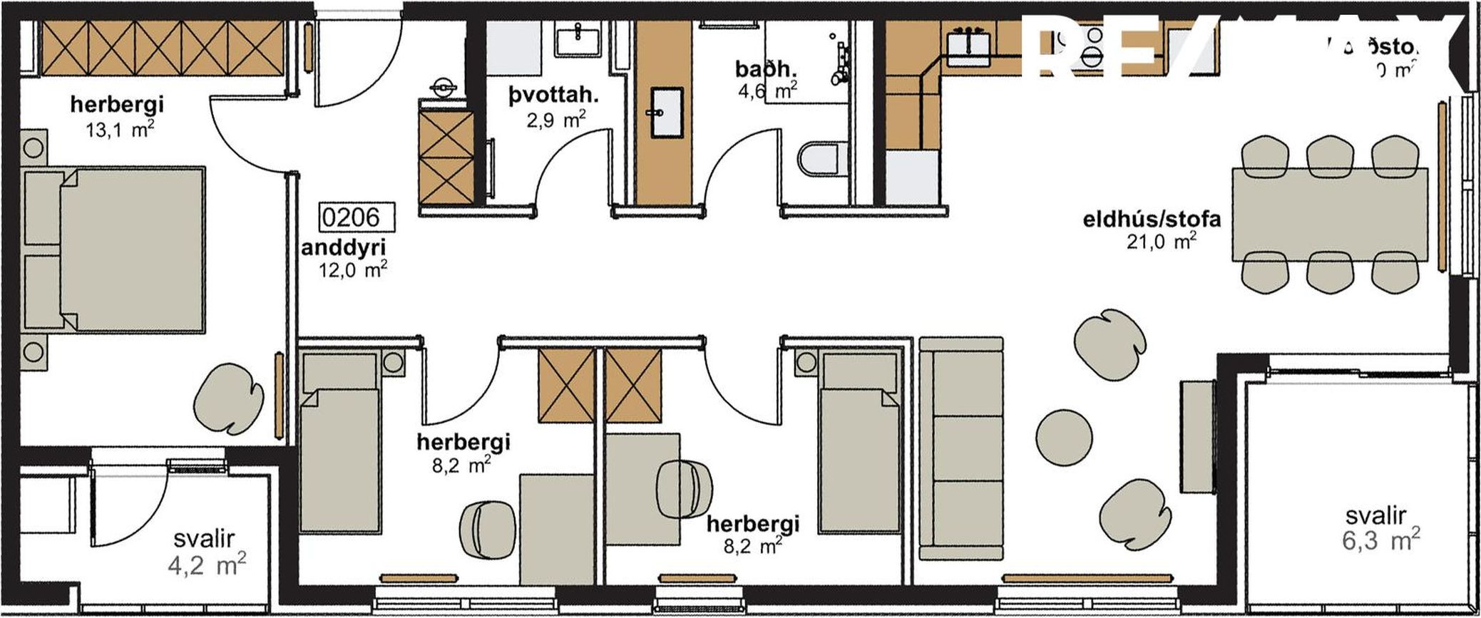Hringhamar 15 - 0206, 221 Hafnarfjörður