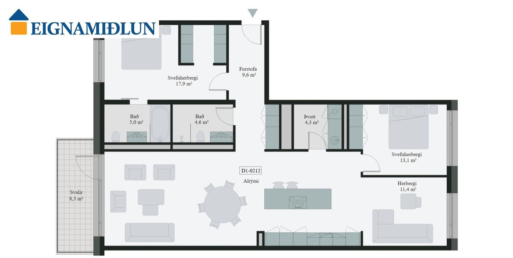 Grensásvegur 2B - 0212, 108 Reykjavík