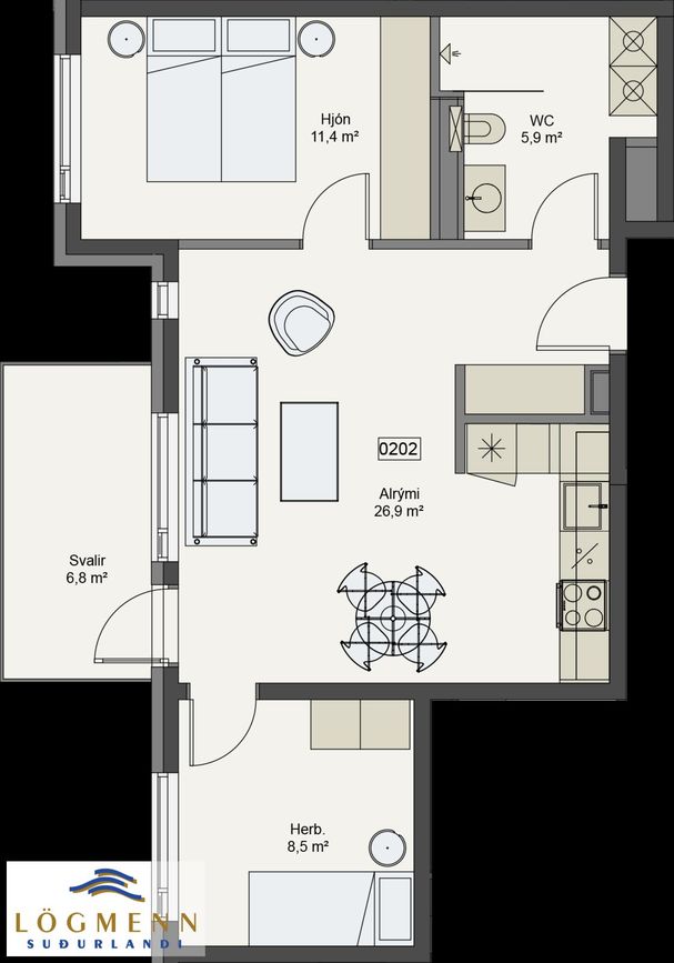 Tryggvagata 12B, 800 Sveitarfélagið Árborg