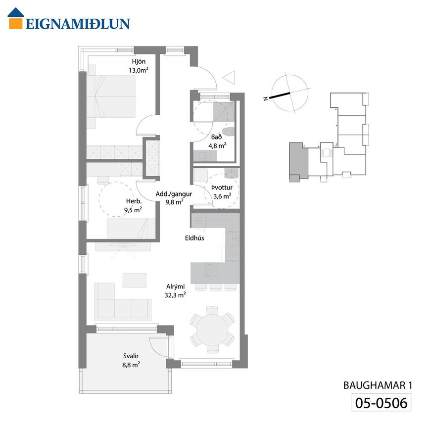 Baughamar 1, 221 Hafnarfjörður