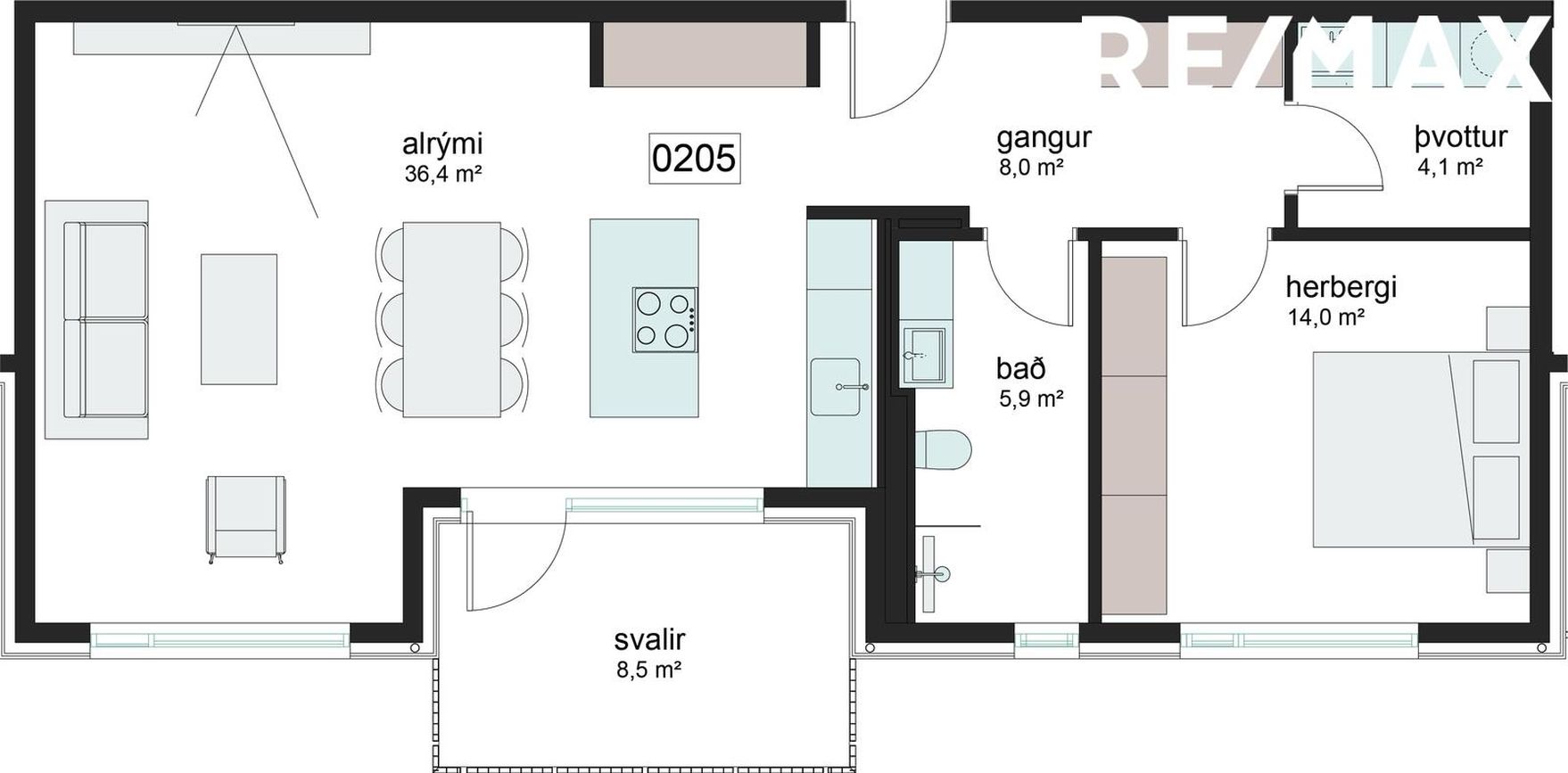Hestamýri 3B, 225 Garðabær