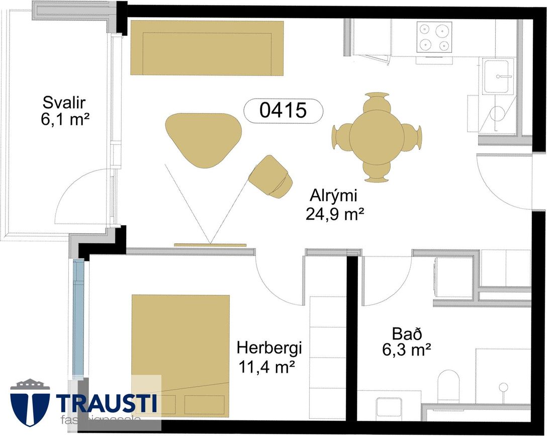Borgartún 49 - 0415, 105 Reykjavík