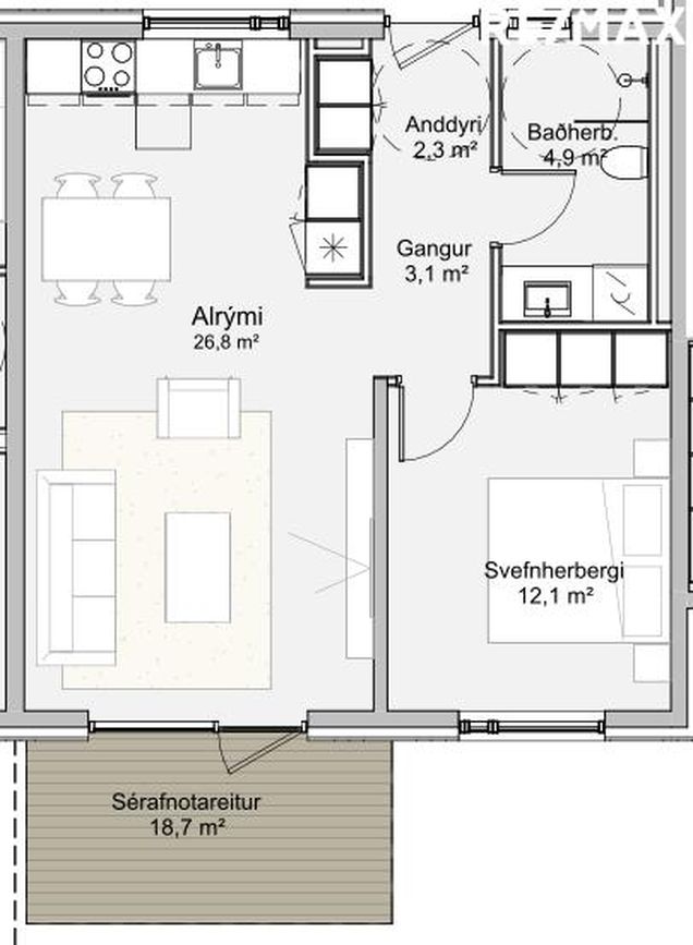 Grásteinsmýri 1, 225 Garðabær