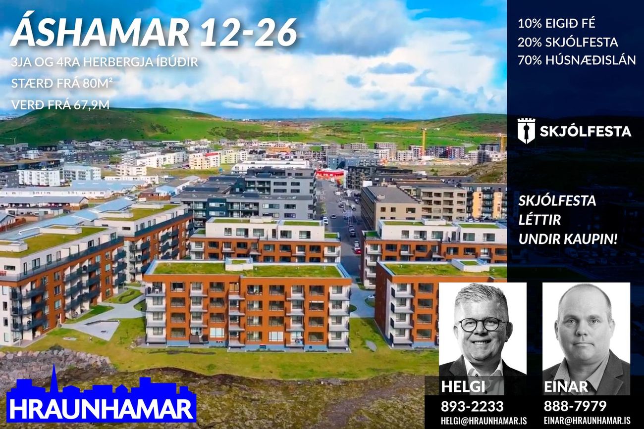 Áshamar 20 - 0202, 221 Hafnarfjörður