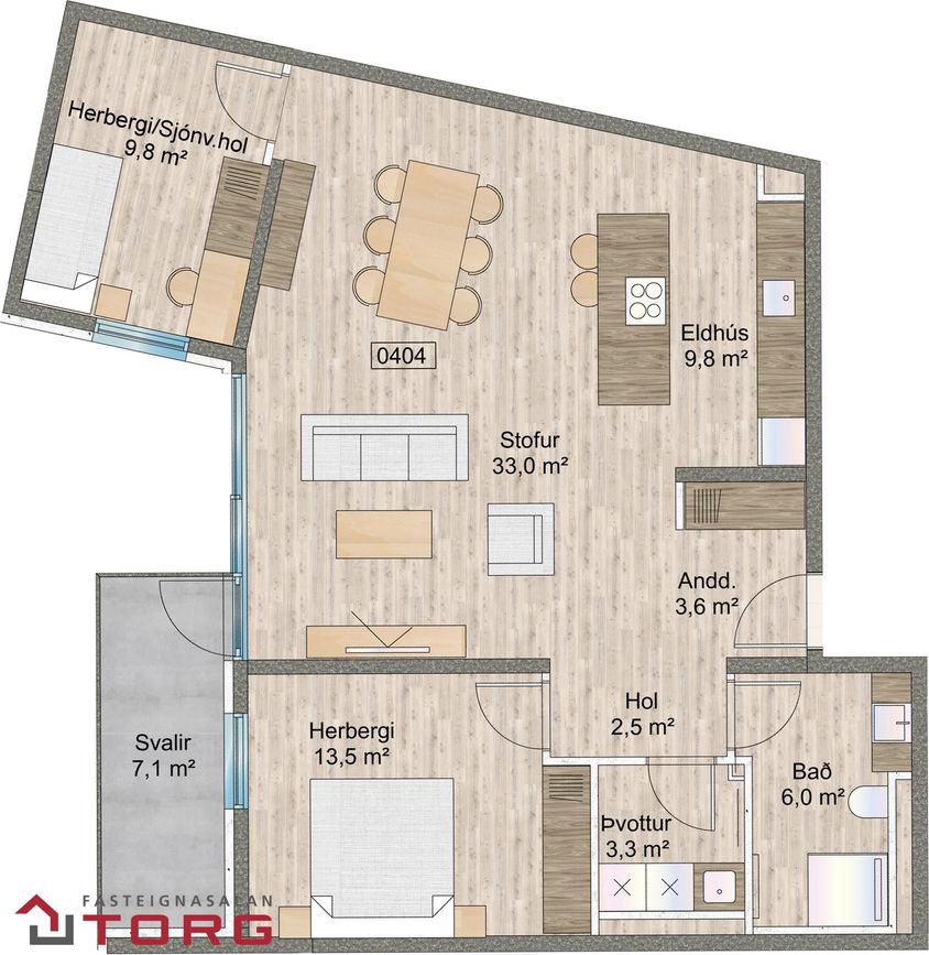 Naustavör 64, 200 Kópavogur