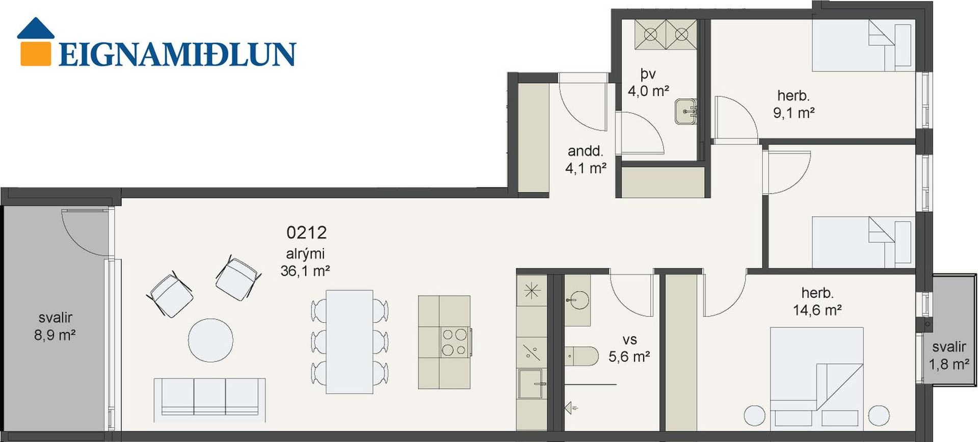 Skólatröð 6, 200 Kópavogur