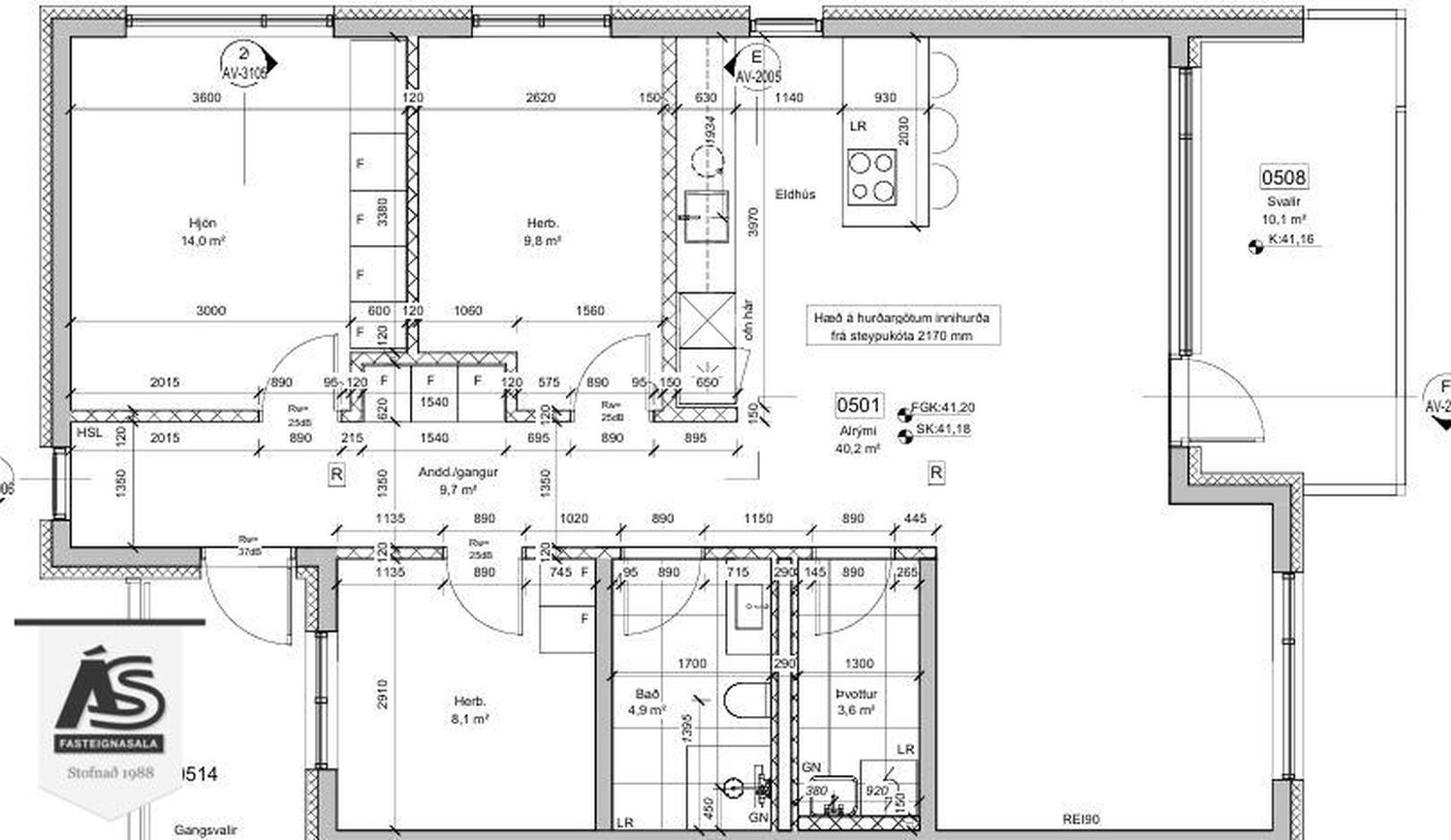 Baughamar 3 - 0501, 221 Hafnarfjörður