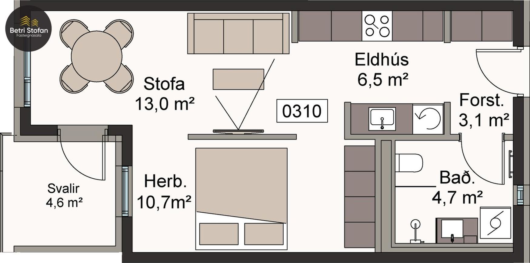Borgartún 24A - 0310, 105 Reykjavík