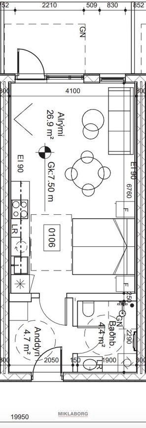 Jöfursbás 9C - 0106, 112 Reykjavík