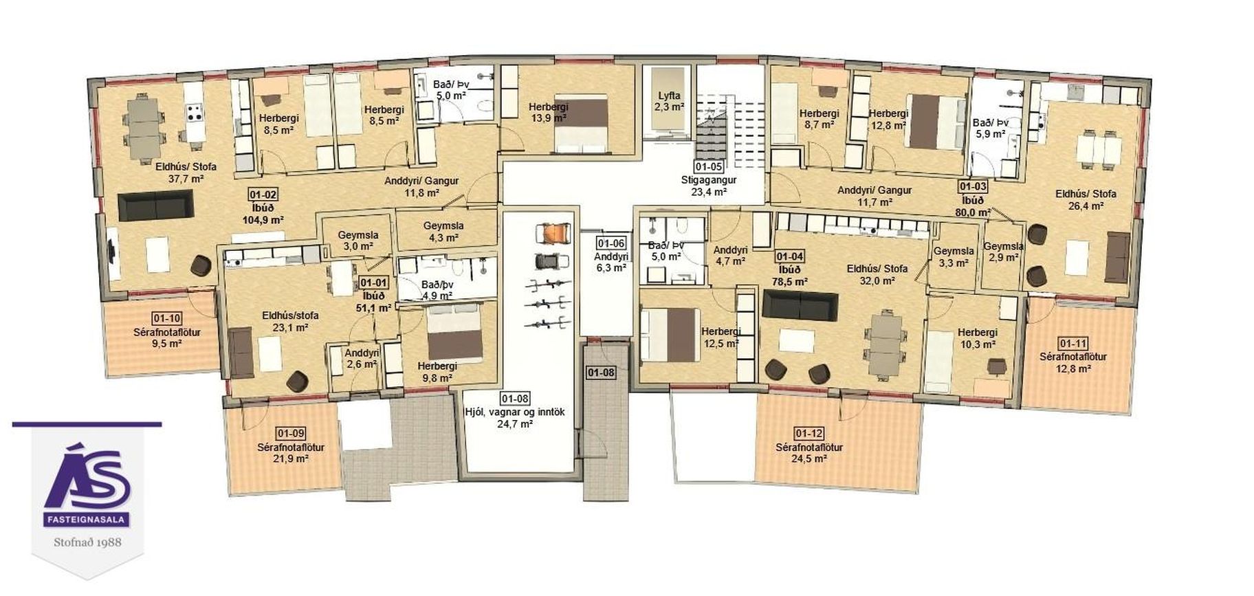 Hringhamar 5 - 0203, 221 Hafnarfjörður