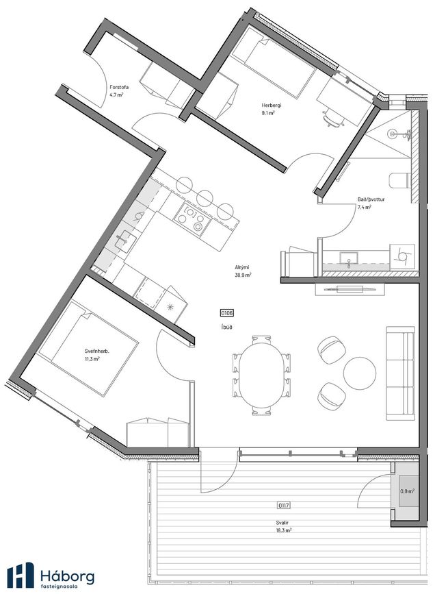 Garðabraut 1A, 300 Akranes