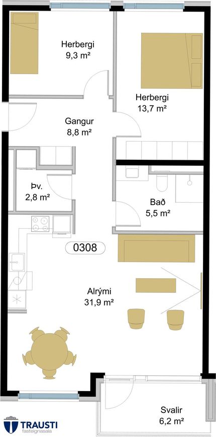 Borgartún 41 - 0308, 105 Reykjavík