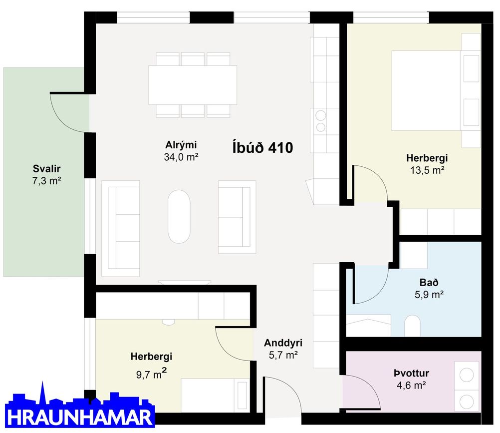Baughamar 7, 221 Hafnarfjörður
