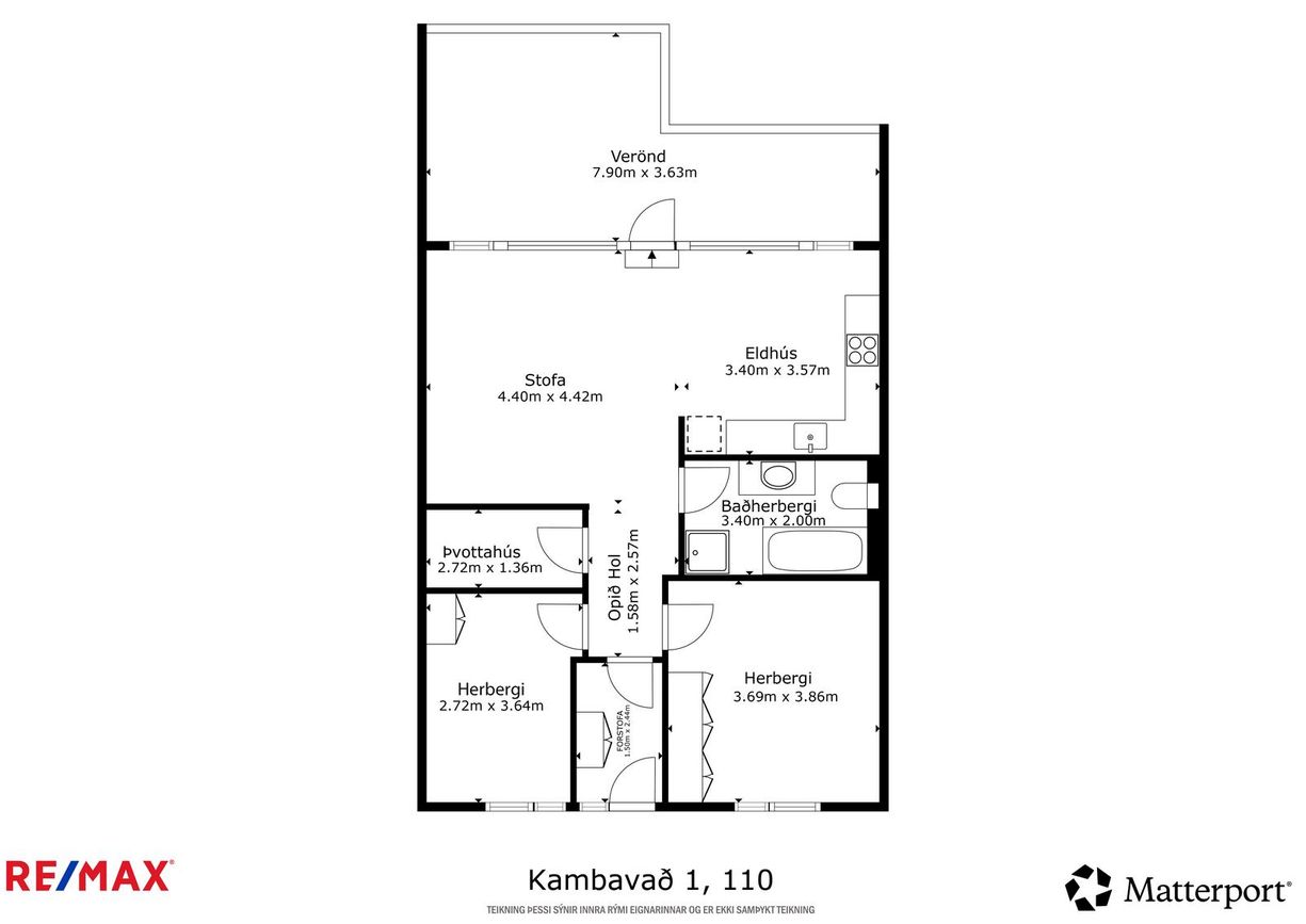 Kambavað 1 1-3, 110 Reykjavík