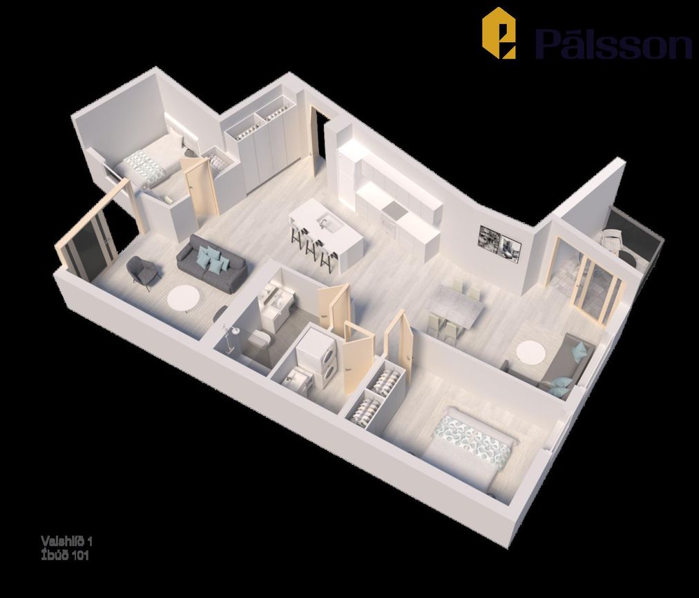 Valshlíð 1 - 0101, 102 Reykjavík