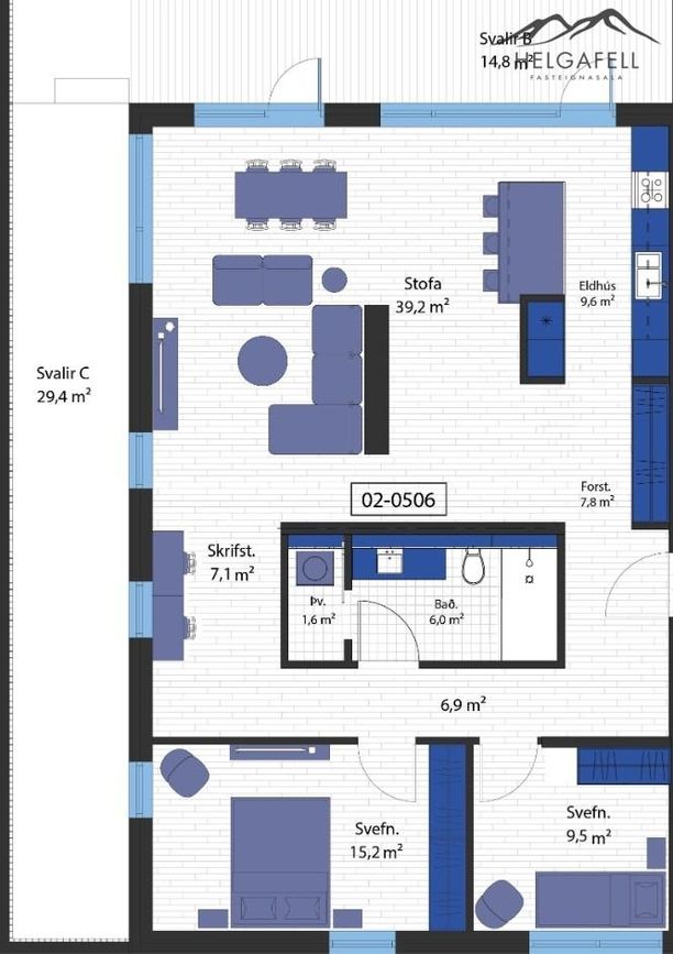 Áshamar 7 - 0506, 221 Hafnarfjörður