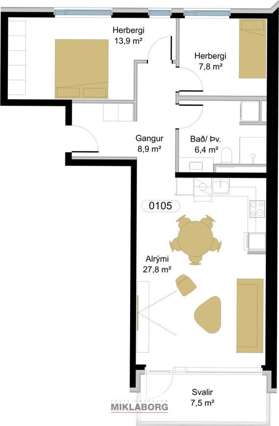 Borgartún 43, 105 Reykjavík
