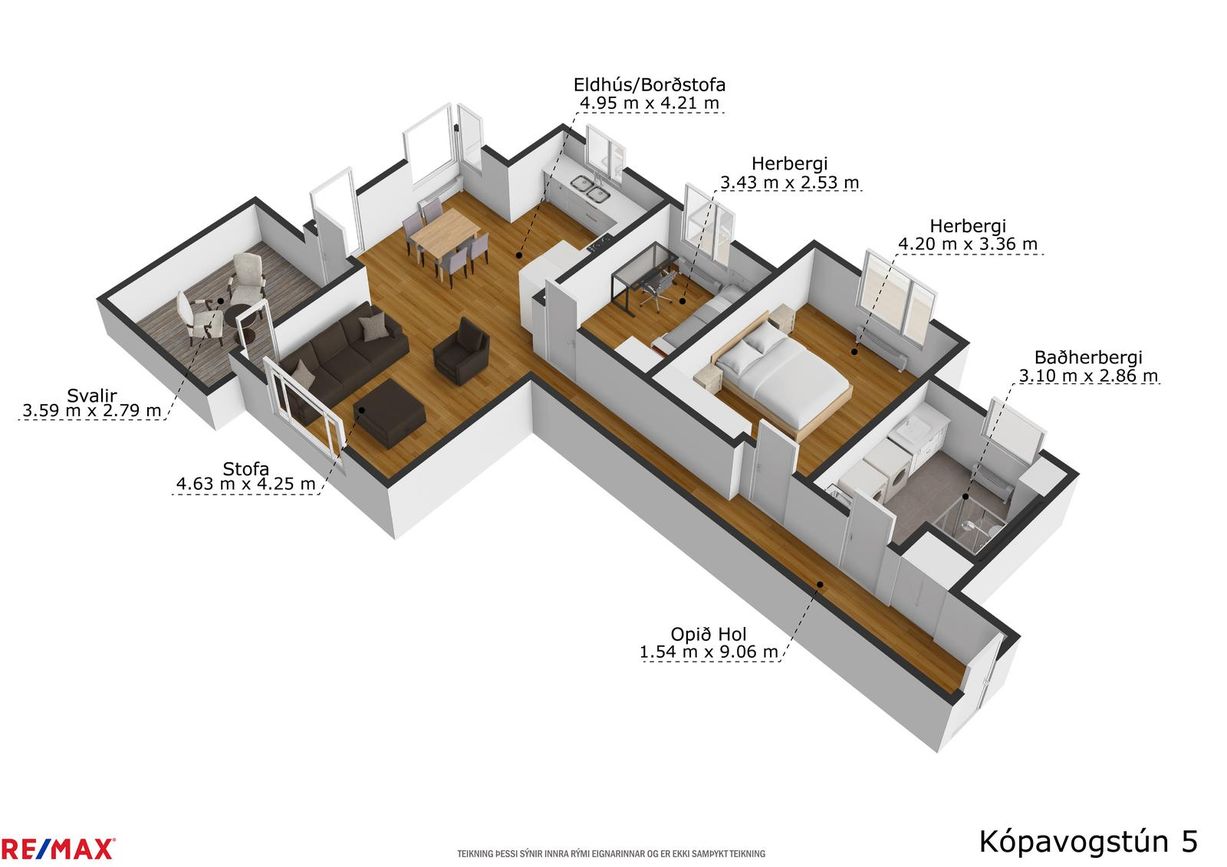 Kópavogstún 5, 200 Kópavogur