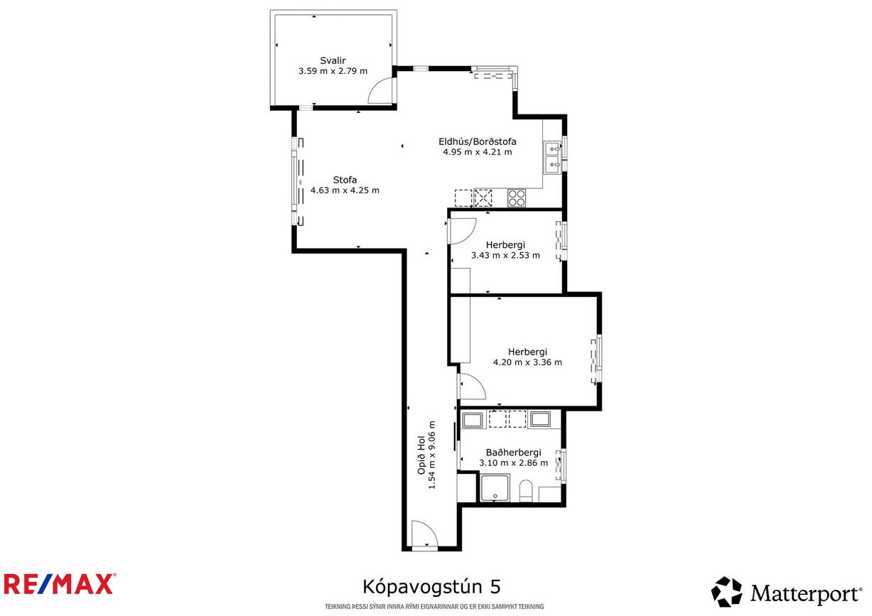 Kópavogstún 5, 200 Kópavogur