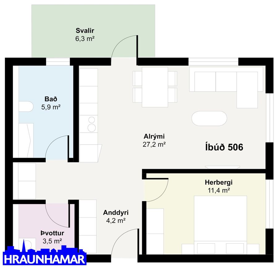 Baughamar 7, 221 Hafnarfjörður
