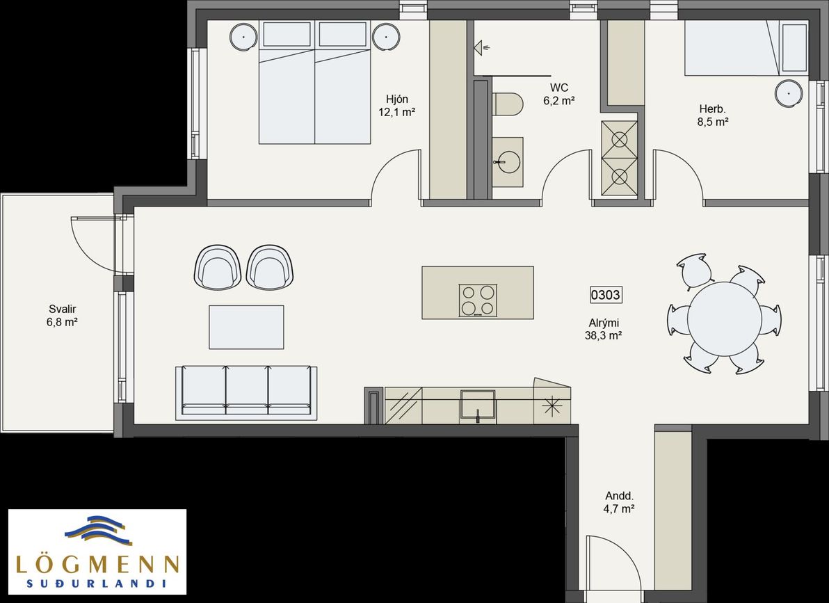 Tryggvagata 12A, 800 Sveitarfélagið Árborg